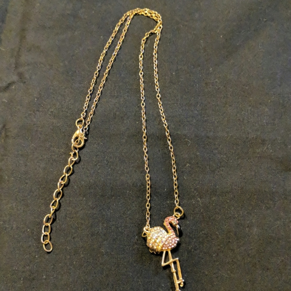 Flamingo necklace